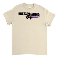 Rock Climbing Girl Classic T-shirt | Artistshot