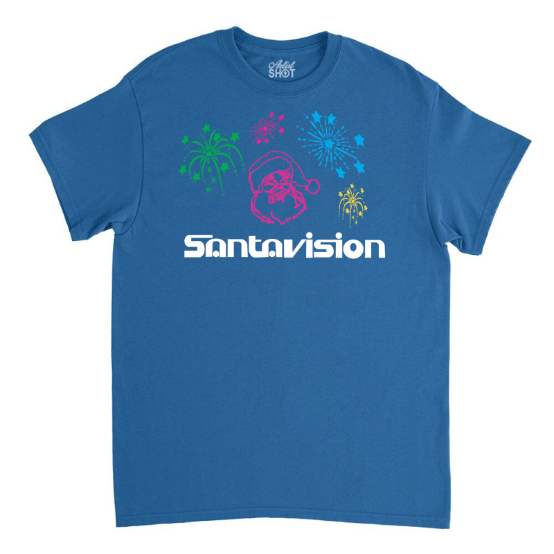 Santavision Classic T-shirt by DitreamX | Artistshot