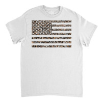 Bullet Casings American Flag  Gun Lover  Shooting Range T Shirt Classic T-shirt | Artistshot