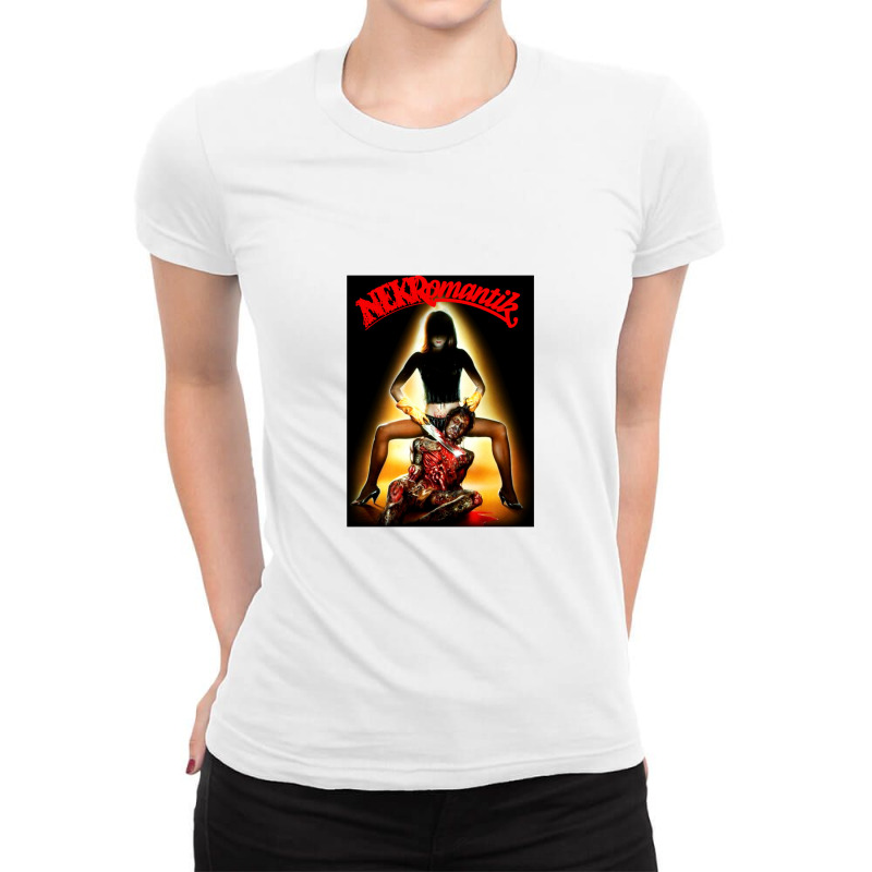 Nekromantik 2 Horror Ladies Fitted T-Shirt by gulatotal | Artistshot