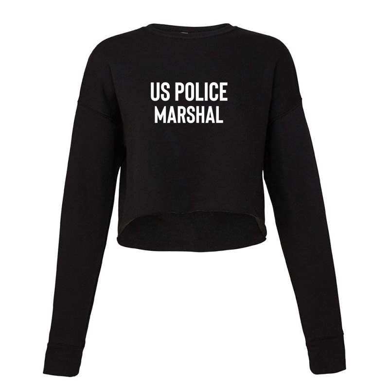 Us Police Marshal Cropped Sweater by sourav93agt | Artistshot