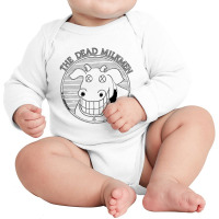 Crazy Smile Cow The Dead Milkmen Long Sleeve Baby Bodysuit | Artistshot