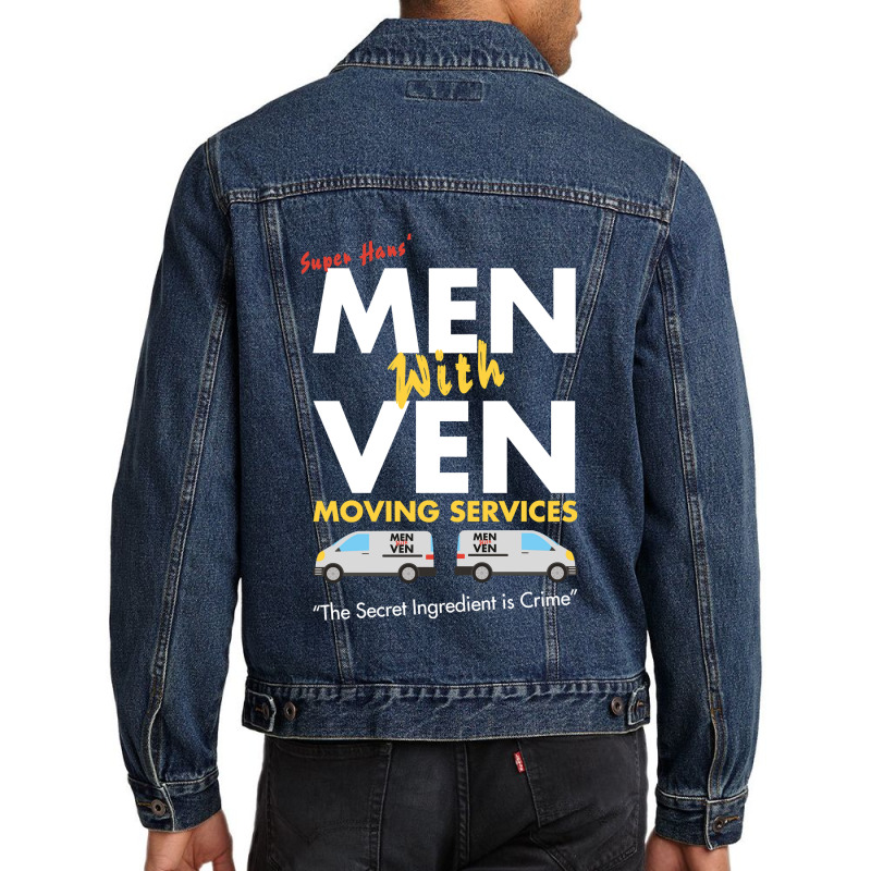 Funny Men Alan Johnson My Favorite People Men Denim Jacket by ArtistCherish | Artistshot