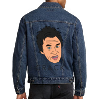 Mask Alan Johnson Gifts Men Men Denim Jacket | Artistshot