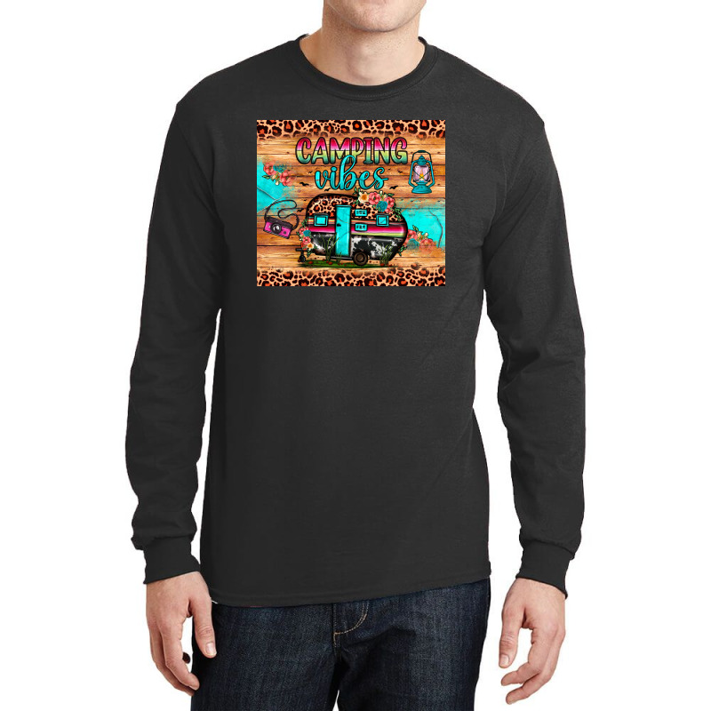 Camping Vibes Long Sleeve Shirts | Artistshot