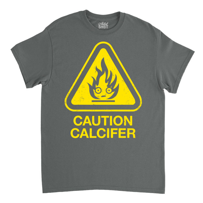 Caution Calcifer Classic T-shirt | Artistshot