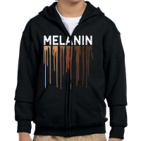 Drippin Melanin Tshirts For Women Pride  Gifts Black History T Shirt Youth Zipper Hoodie | Artistshot