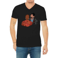 Funny Gifts Poppins My Favorite People V-neck Tee | Artistshot