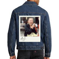 Classic Retro  Thriller Film Design Character Funny Gift Men Denim Jacket | Artistshot