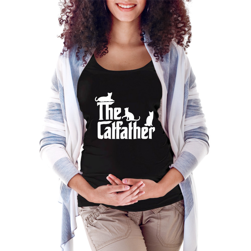 Cat Father Maternity Scoop Neck T-shirt | Artistshot