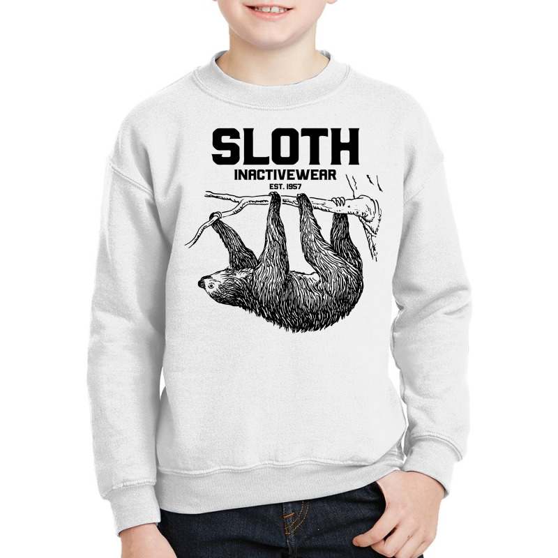 Sloth Inactivewear Est. 1957 For Light Youth Sweatshirt by autlu2024 | Artistshot