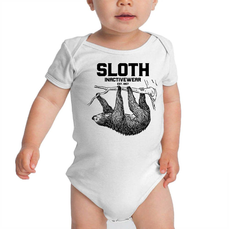 Sloth Inactivewear Est. 1957 For Light Baby Bodysuit by autlu2024 | Artistshot