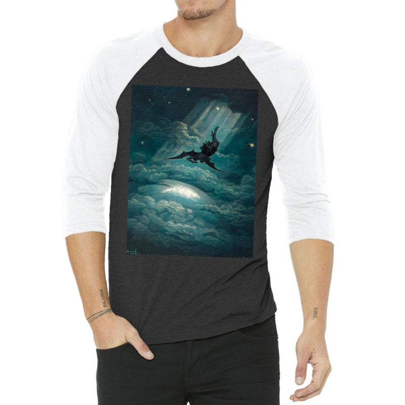 Graphic Music Gustave Dore Mens My Favorite 3/4 Sleeve Shirt by ArtistWinston | Artistshot