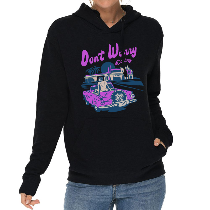 Retro Vintage  Darling Art Characters Poster Lightweight Hoodie | Artistshot