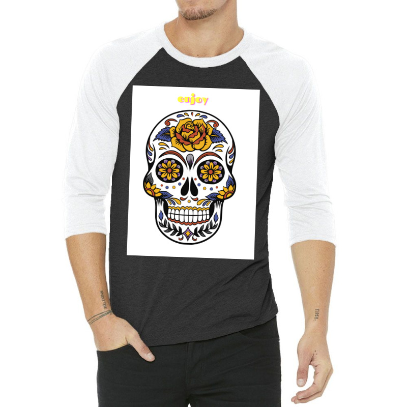 Day Gift Mr Halloween  Mens My Favorite 3/4 Sleeve Shirt by ArtistLucian | Artistshot