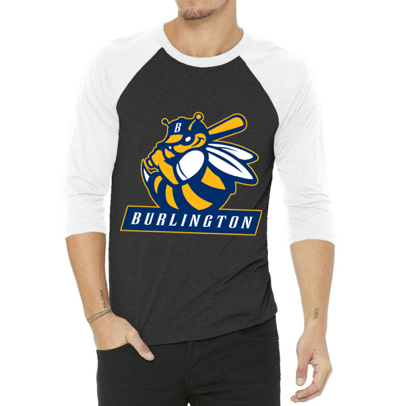 Burlington Bees 00004d 3/4 Sleeve Shirt | Artistshot