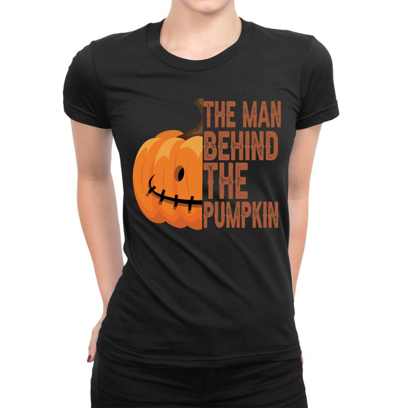 Funny Man Mr Halloween  Funny Gifts Men Ladies Fitted T-Shirt by ArtistLucian | Artistshot