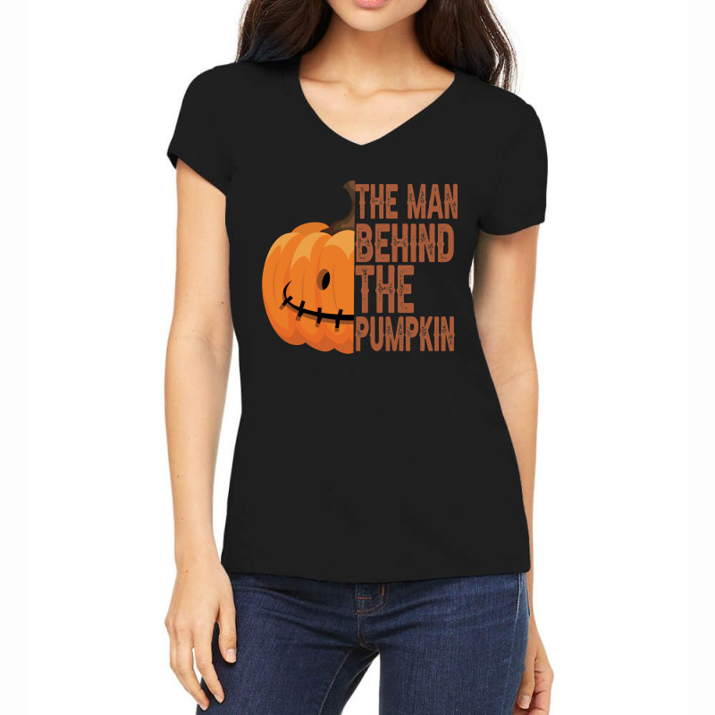 Funny Man Mr Halloween  Funny Gifts Men Women's V-Neck T-Shirt by ArtistLucian | Artistshot