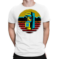 Arcade Game Machine Nostalgia Retro Gamer   80s 90s T Shirt T-shirt | Artistshot