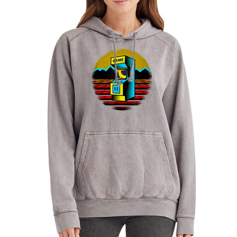 Arcade Game Machine Nostalgia Retro Gamer   80s 90s T Shirt Vintage Hoodie | Artistshot