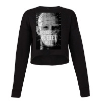 Music Retro Burning Skull Gift Men Cropped Sweater | Artistshot