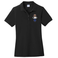 Retro  Burning Skull Call Me Ladies Polo Shirt | Artistshot