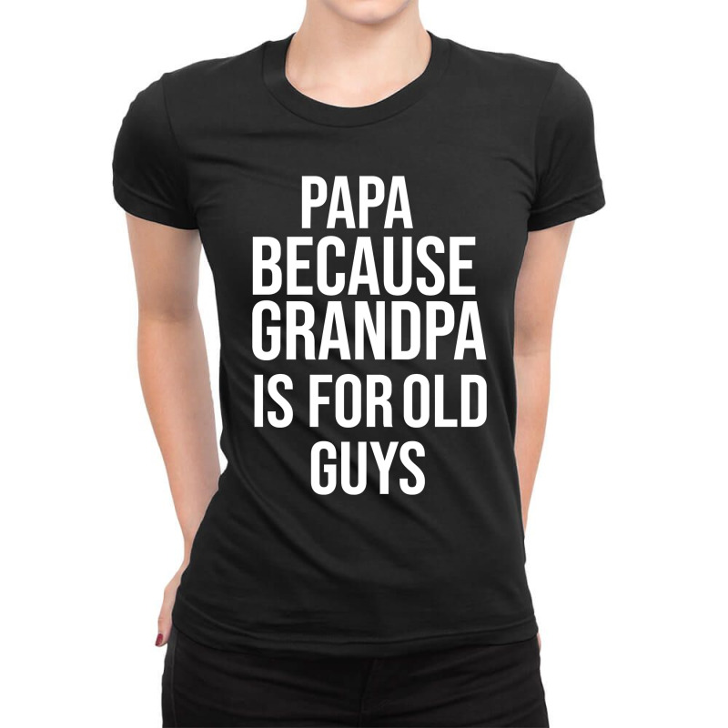 Vintage Photograp Ghost Papa Mens Funny Ladies Fitted T-Shirt by ArtistLucian | Artistshot