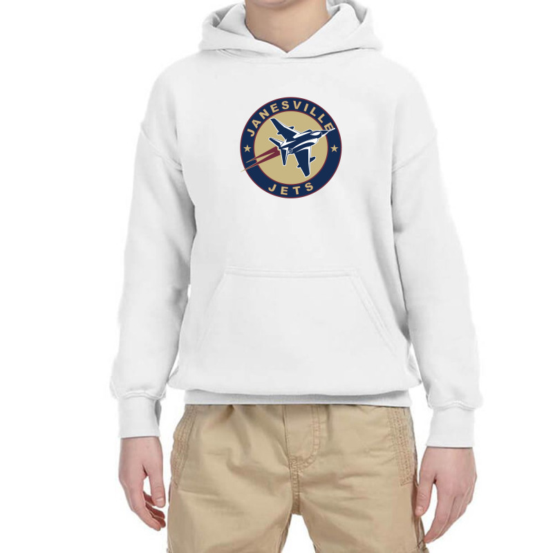 Janesville Jets Youth Hoodie by debantan | Artistshot