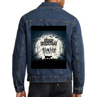 Women Men Burning Skull Mens Womens Men Denim Jacket | Artistshot