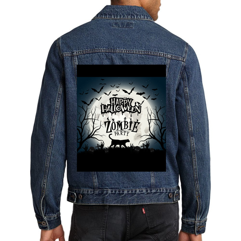 Women Men Burning Skull Mens Womens Men Denim Jacket by ArtistLucian | Artistshot