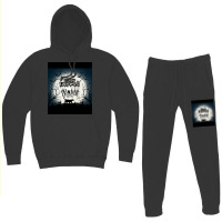 Women Men Burning Skull Mens Womens Hoodie & Jogger Set | Artistshot