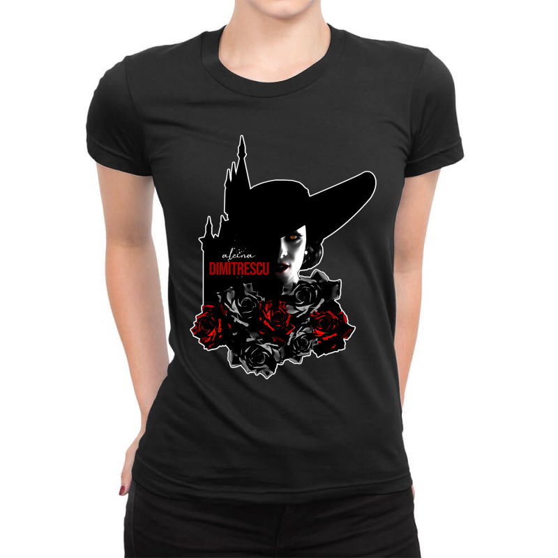 Graphic Movies  Media Franchise Gifts Women Ladies Fitted T-Shirt by Petiva-Prints | Artistshot