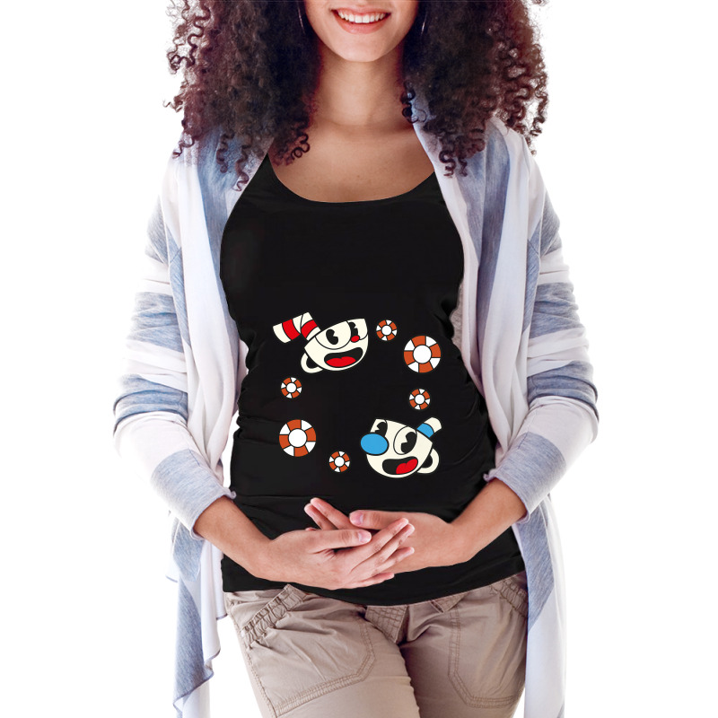 Retro Vintage  Gaming Art.png Maternity Scoop Neck T-shirt by Artist-Cayden | Artistshot