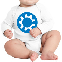 Kubuntu Long Sleeve Baby Bodysuit | Artistshot