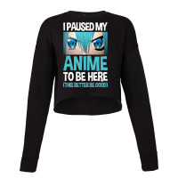 Vintage Music  Japanese Novel Painting Cropped Sweater | Artistshot