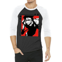 Vintage Music  Light Novel Cartoon Character 3/4 Sleeve Shirt | Artistshot