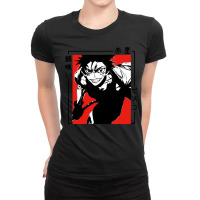 Vintage Music  Light Novel Cartoon Character Ladies Fitted T-shirt | Artistshot