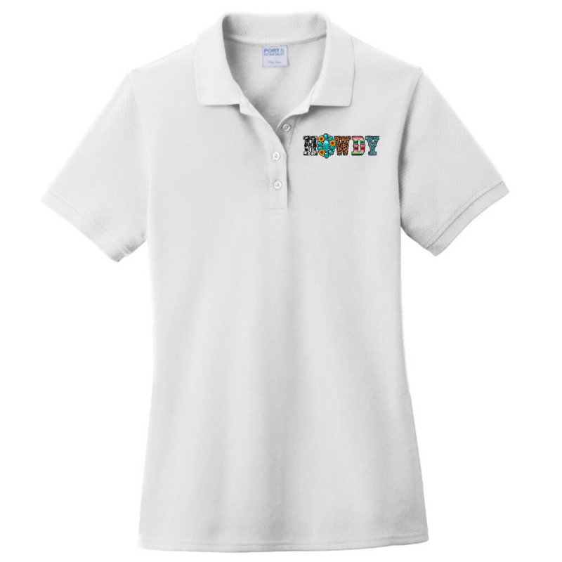 Howdy Ladies Polo Shirt | Artistshot