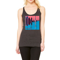 Japanese Vaporwave Futuristic Table T Shirt Racerback Tank | Artistshot