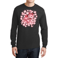 Cherry Blossom Fox Long Sleeve Shirts | Artistshot