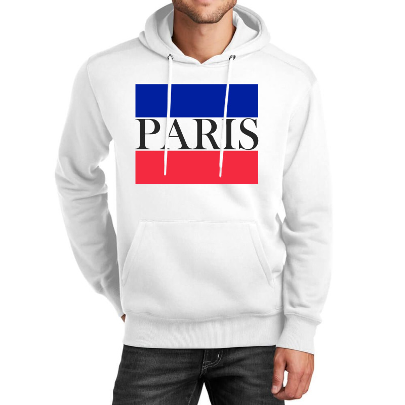 Blue White Red Unisex Hoodie by awhetzel | Artistshot