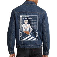 Vintage Classic Cartoon  Periods Day Gift Men Denim Jacket | Artistshot