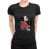 Classic Retro  Shinobi Art Ladies Fitted T-shirt | Artistshot