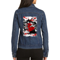 Graphic Picture  Chunin Women Men Ladies Denim Jacket | Artistshot