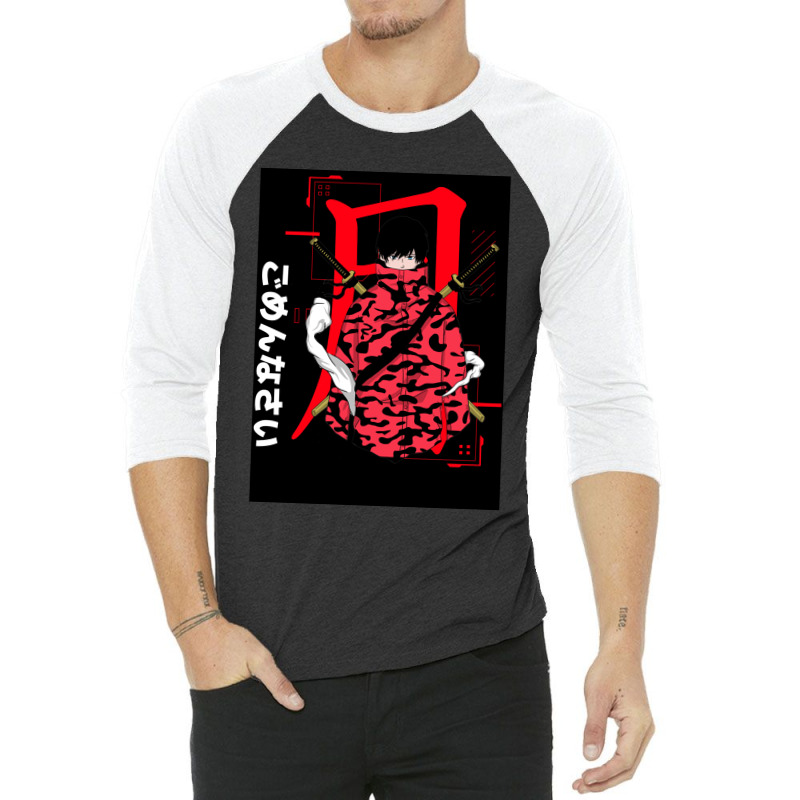 Graphic Picture  Videogames Gift Men 3/4 Sleeve Shirt by Artist-Kyler | Artistshot