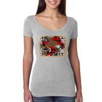 Christmas Background Women's Triblend Scoop T-shirt | Artistshot