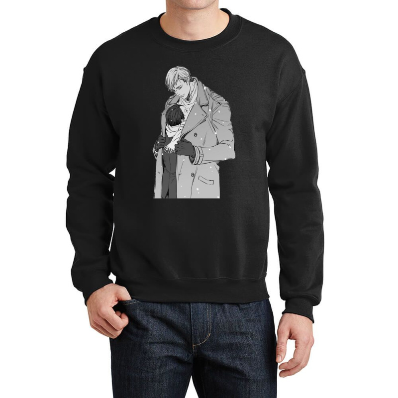 Retro Animes  Manga Mens Funny Crewneck Sweatshirt by Foxy-Shop | Artistshot