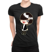 Vintage Animation  Progressive Rock Games Characters Ladies Fitted T-shirt | Artistshot