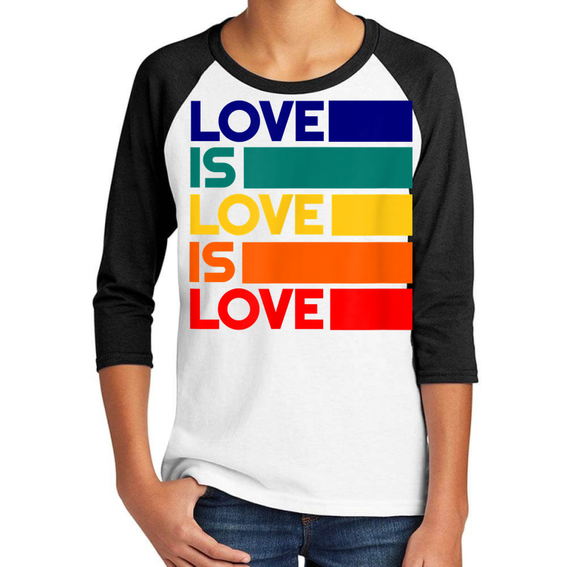 Powerful Self Love Mantra Rainbow Positive Acceptance Quote T Shirt Youth 3/4 Sleeve by yepesfoloudeni | Artistshot