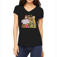 Graphic Vintage  2012 Movie Mask Women's V-neck T-shirt | Artistshot